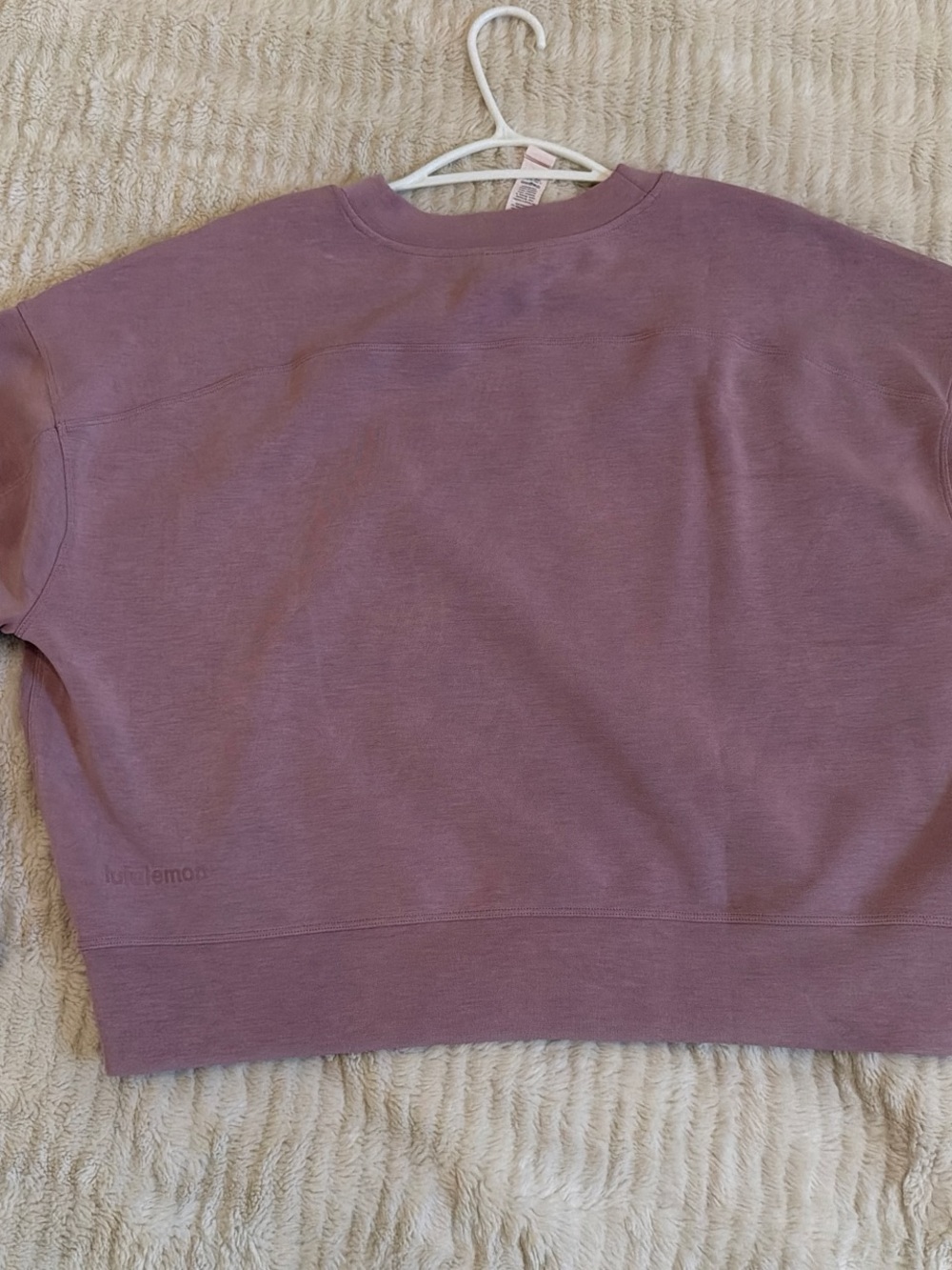 Lululemon Perfectly Oversized Cropped Crew *Softstreme™ - Picture 3 of 4